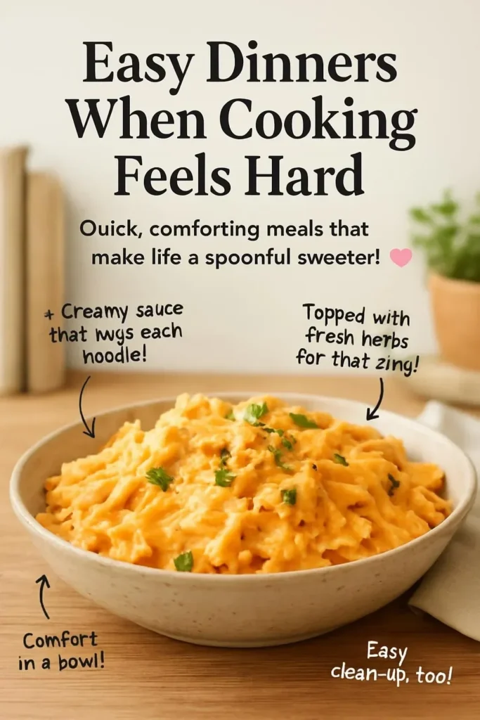 Easy dinner recipes for quick and delicious meals when you don't feel like cooking