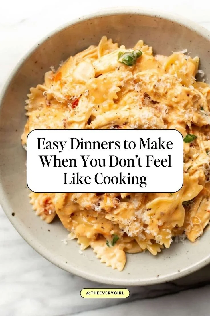 What to Cook When You Don’t Feel Like Cooking: 30 Easy Dinner Recipes I Rely On