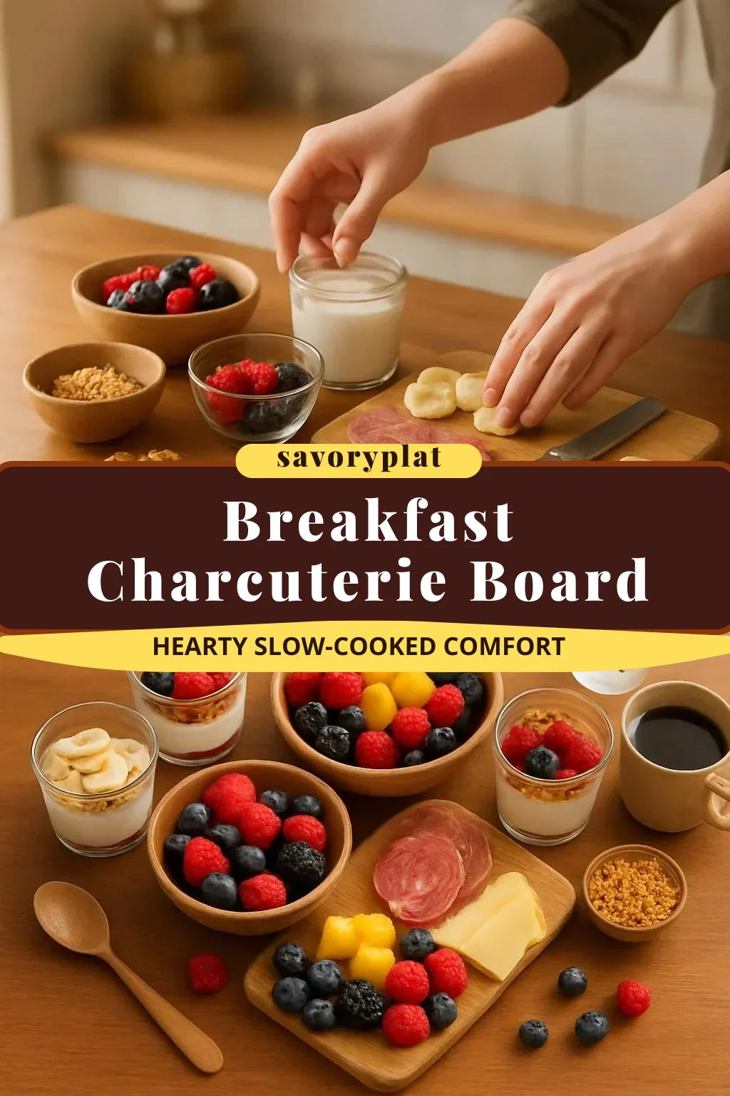 Breakfast Charcuterie Board