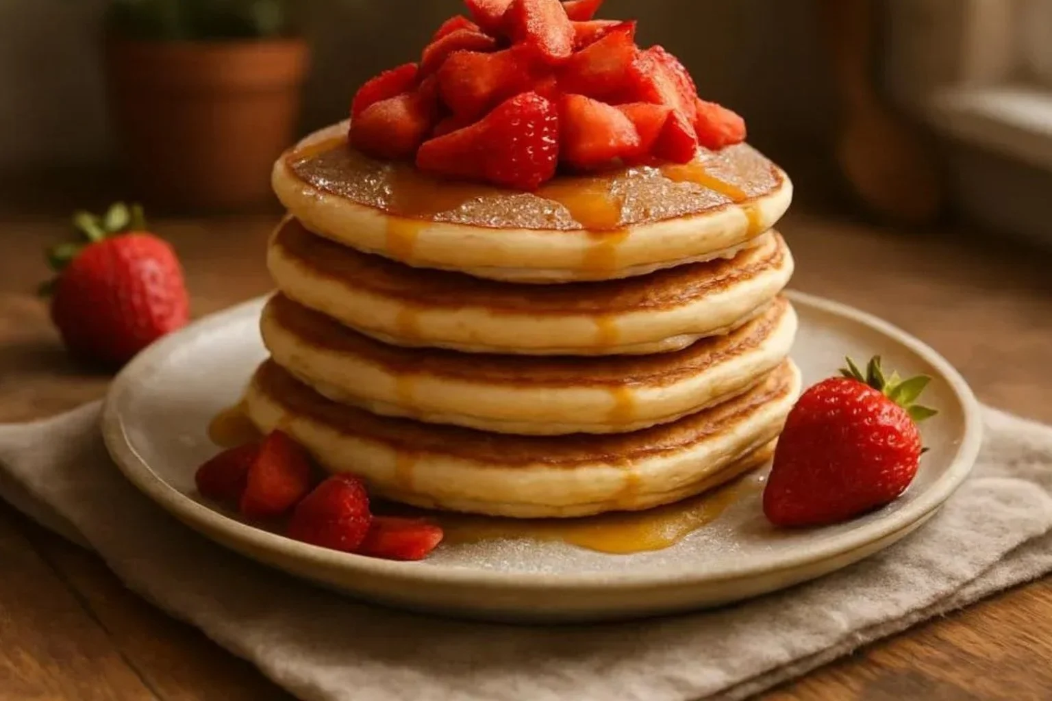Strawberry Pancakes