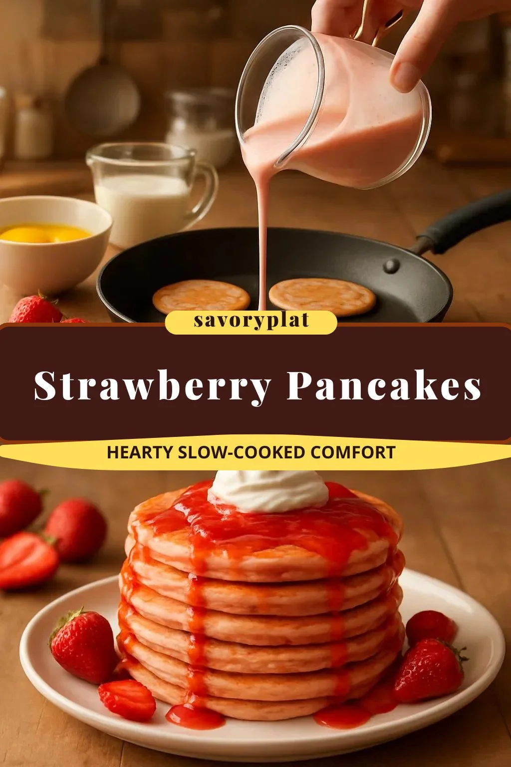 Strawberry Pancakes